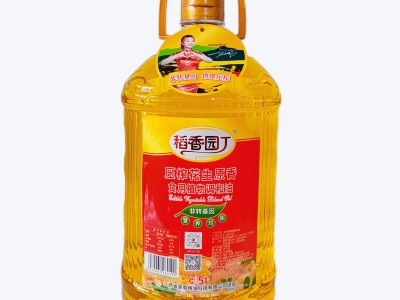 稻香园丁压榨花生原香食用植物协调油5L图1