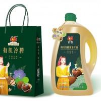 家泰有机冷榨油茶籽油5L